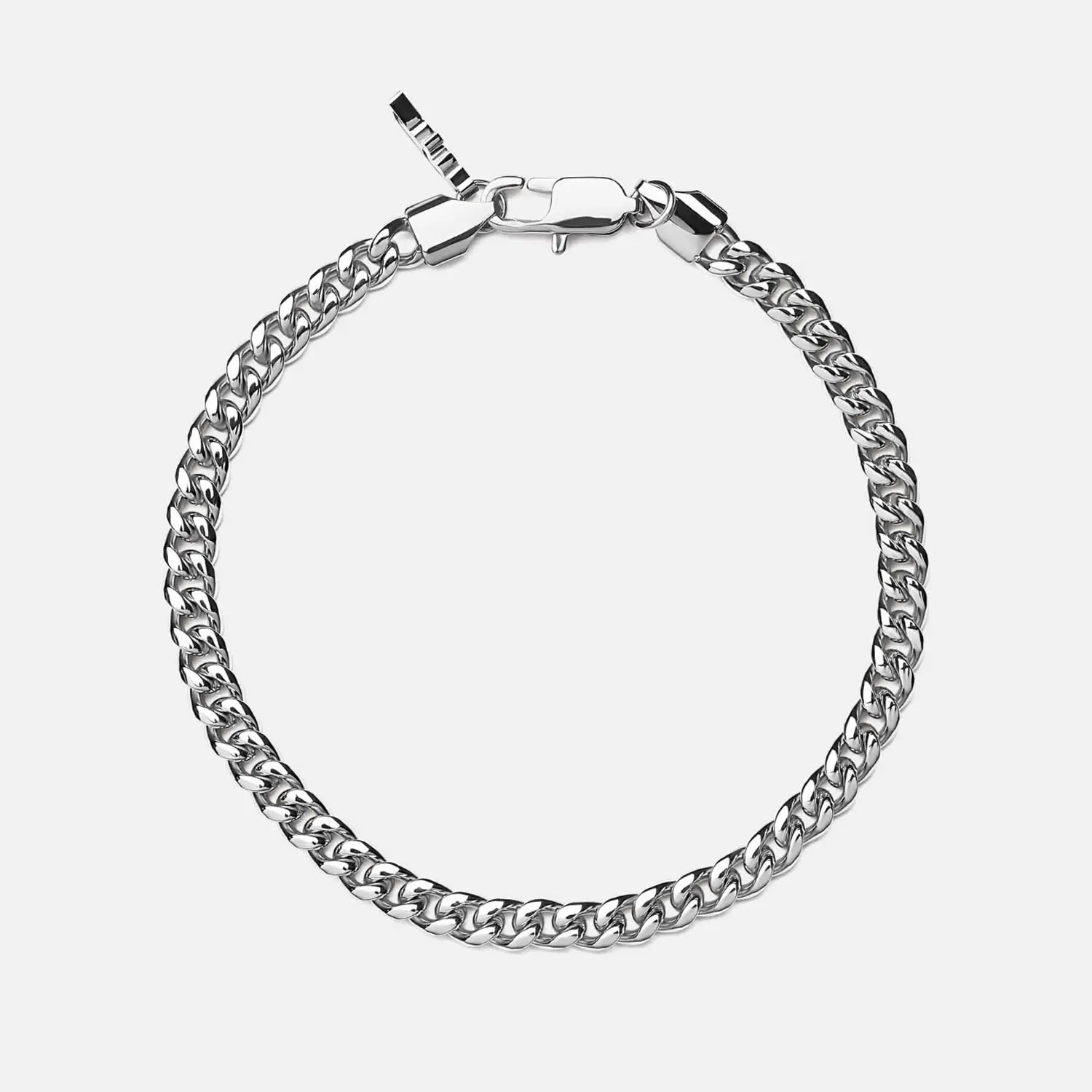 Herren Armband mit einer Cuban Link Struktur aus Edelstahl