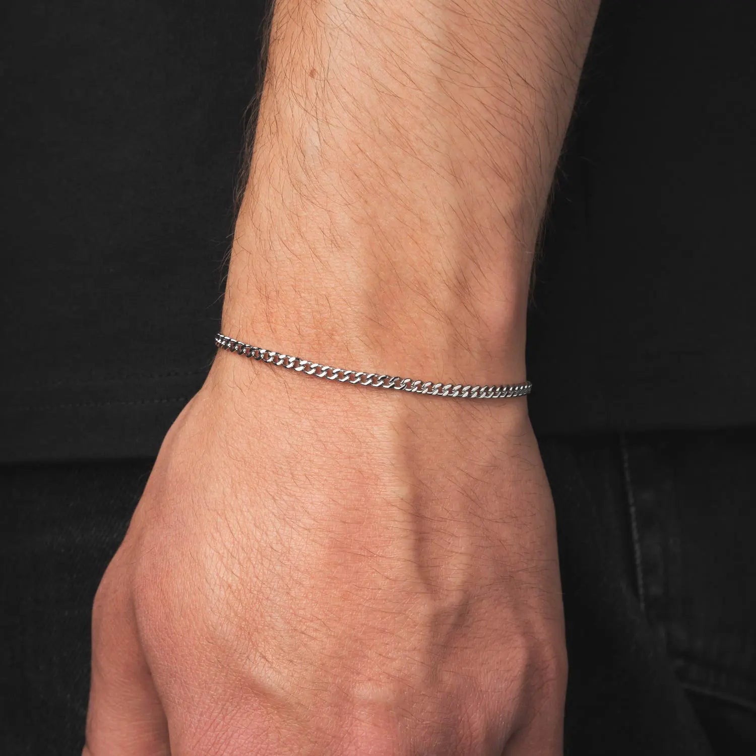 Panzerarmband Cuban Link 2mm