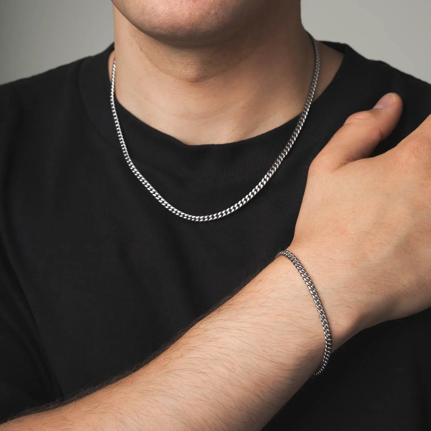 Panzerkette Cuban Link Bundle 4mm