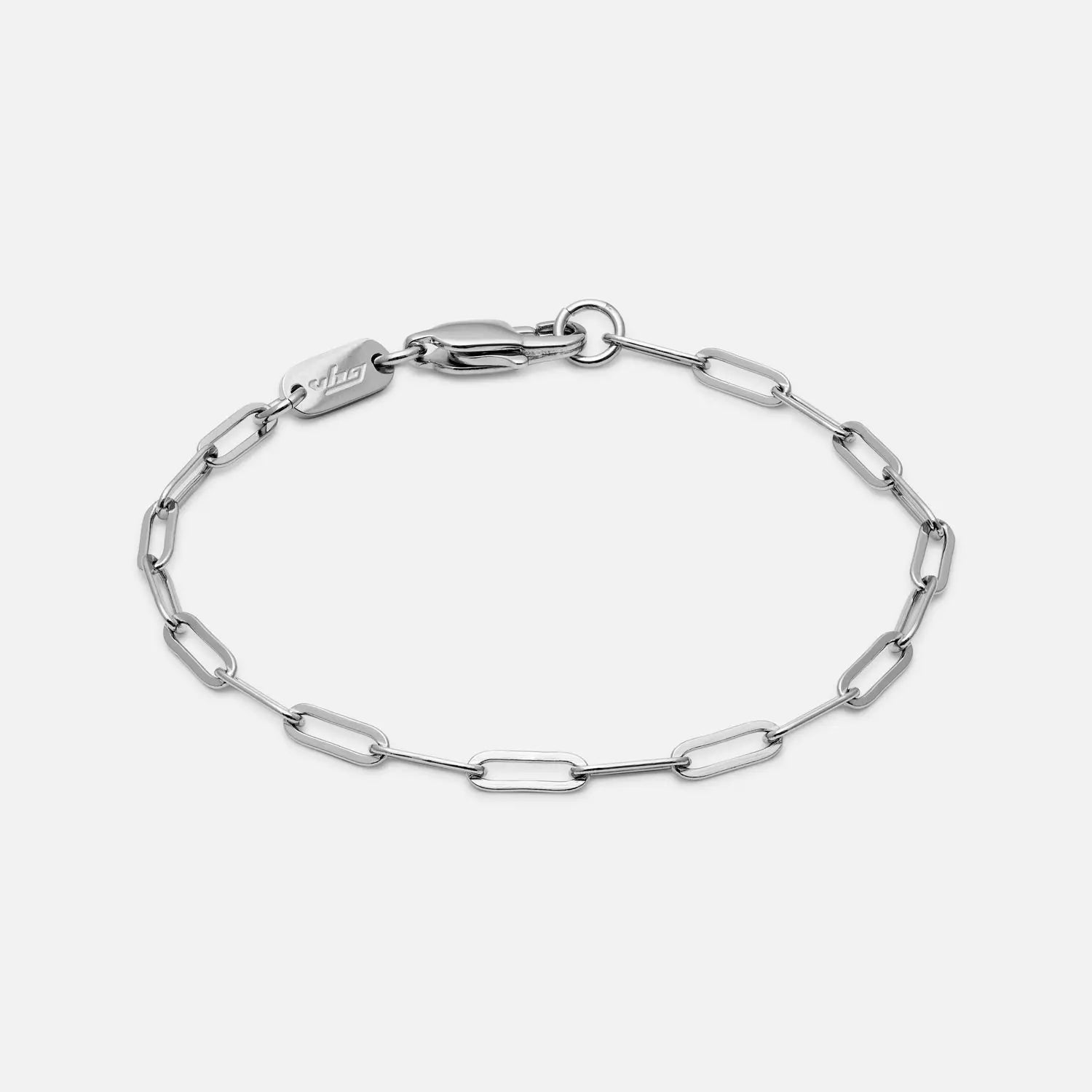 Herren Armband Paperclip mit Gliedern in Form von Büroklammern